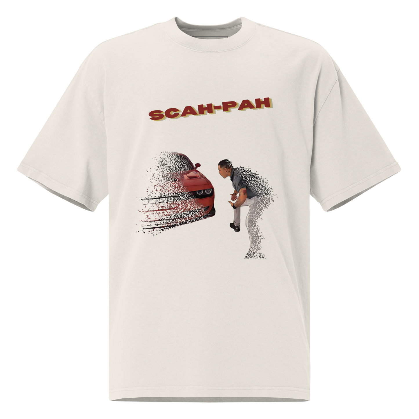 Scah-Pah Oversized Faded T