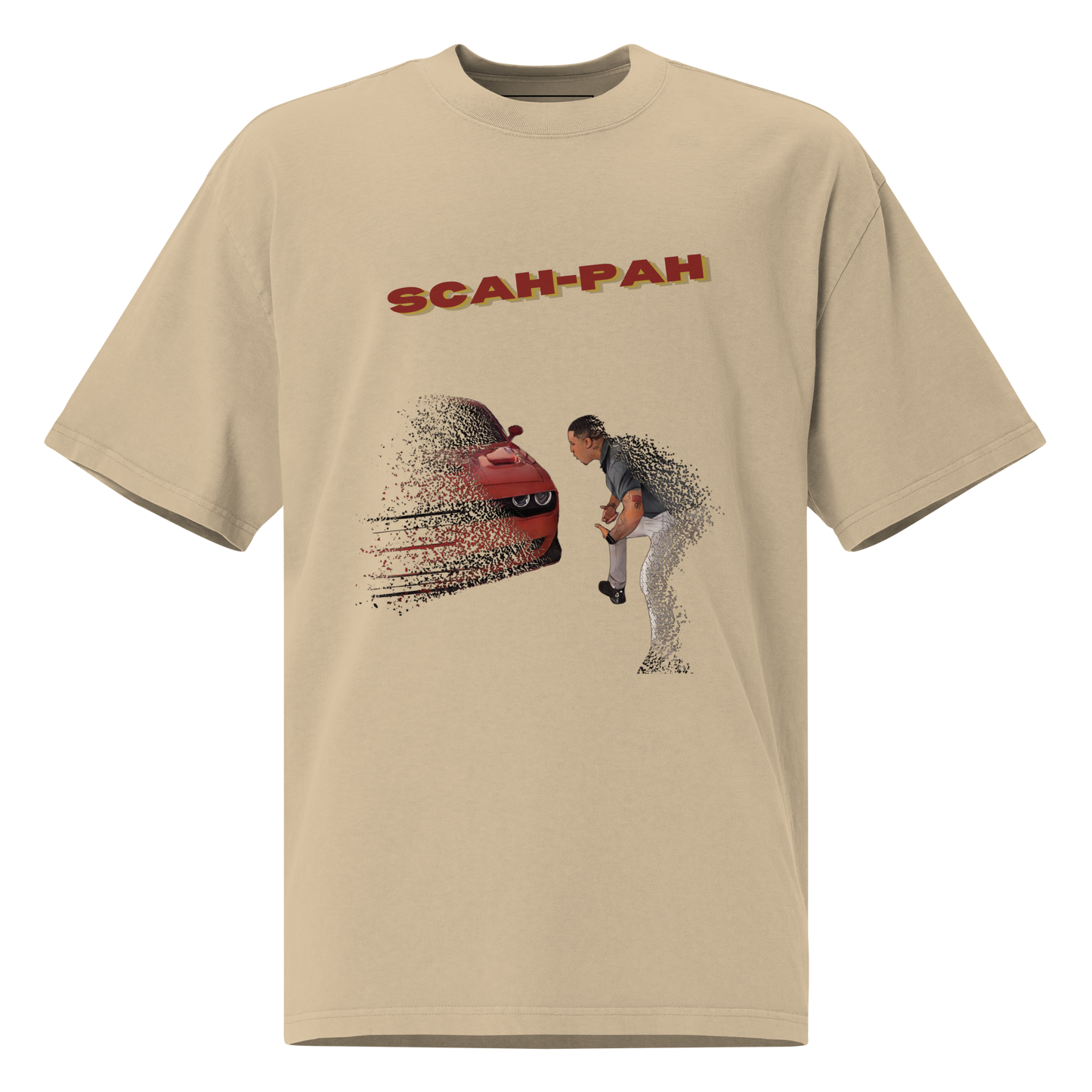 Scah-Pah Oversized Faded T