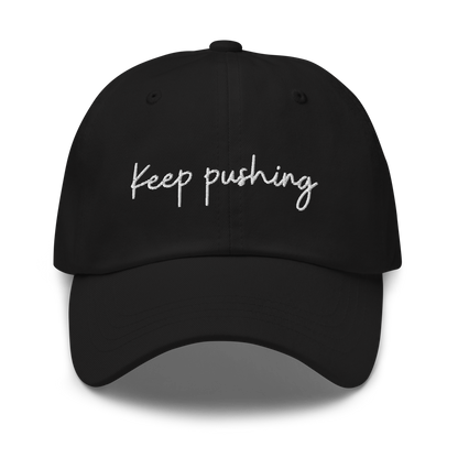 Keep Pushing Dad hat