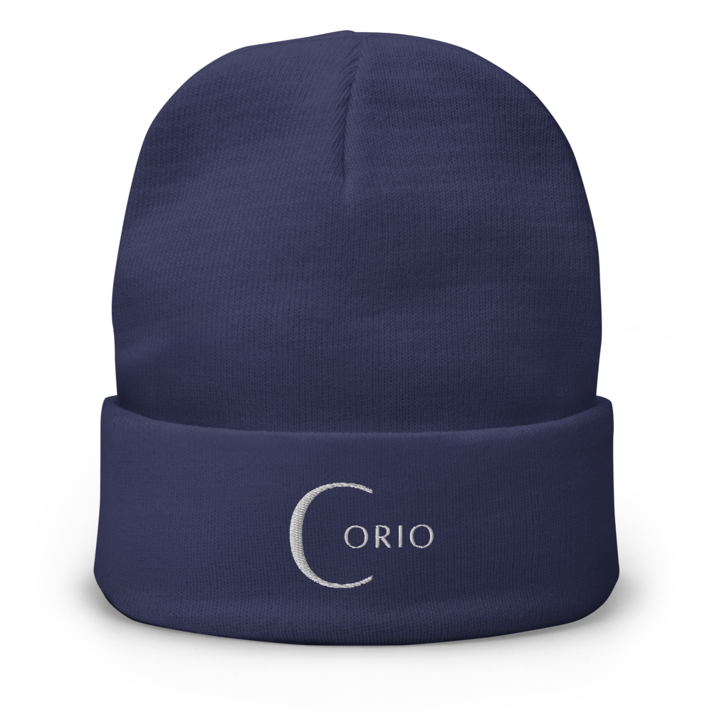 Corio Embroidered Beanie